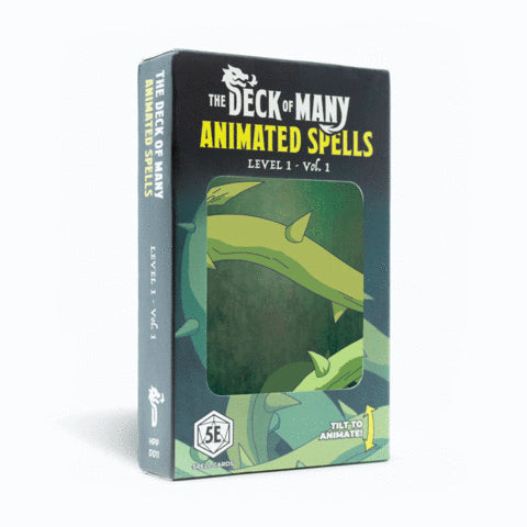 Deck of Many: Animated Spells: Level 1 A-F
